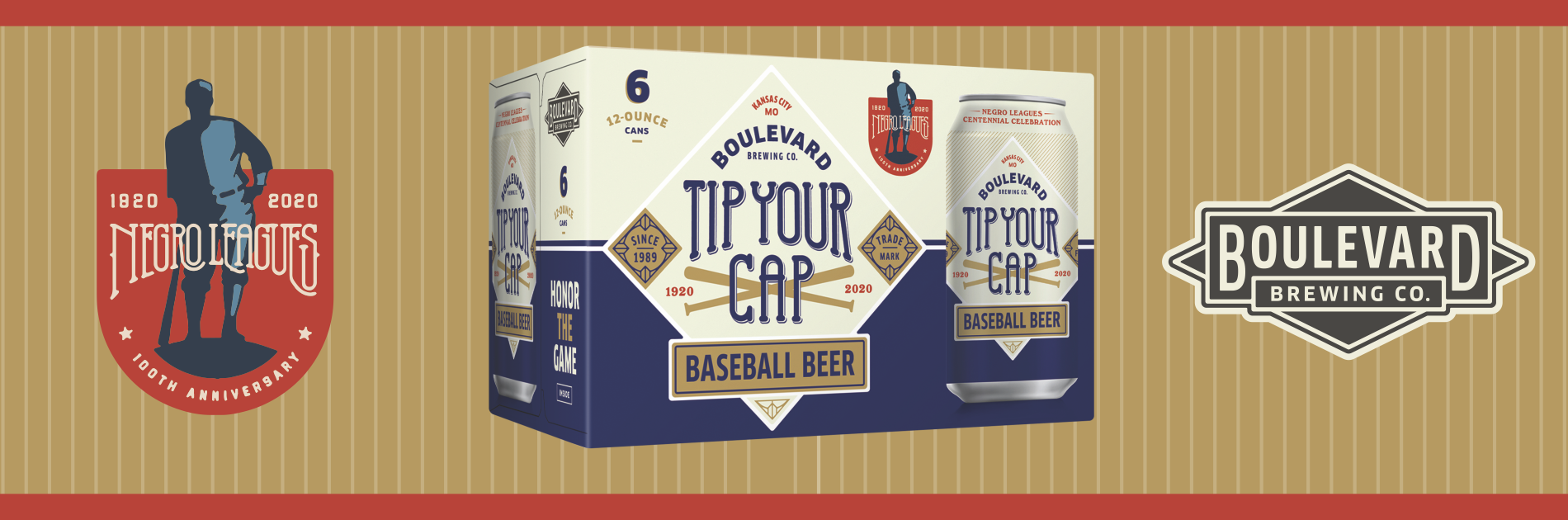 Boulevard Brewing Co. Launches Tip Your Cap Baseball Beer In Partnership With Negro Leagues Baseball Museum